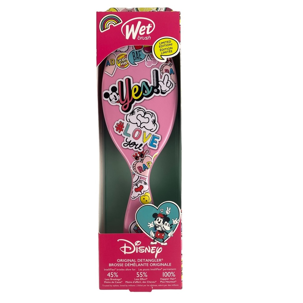 Wet Brush Disney Limited Edition Mickey Mouse Original Detangler Brush NEW